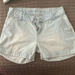 Denim Shorts Low Waist